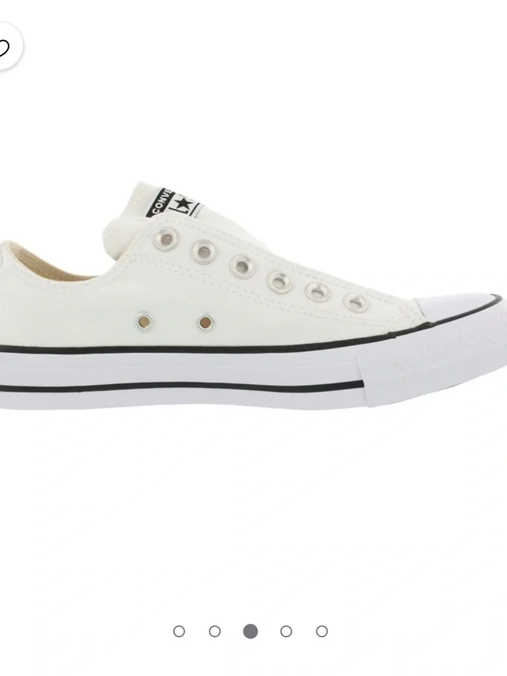 Converse Chuck Taylor All Star Slip On White Mens 6 / Womens 8⁠